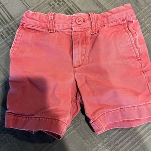 J crew crew cuts pink red boy toddler dress button down shorts
